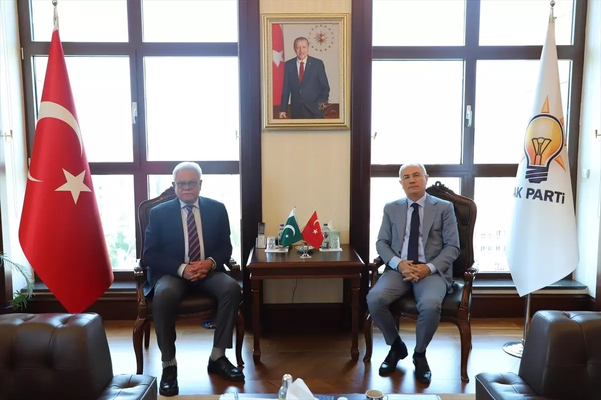 AK Parti Genel Başkanvekili Efkan Ala, Pakistan Büyükelçisi ile Görüştü