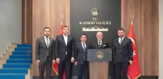 Mustafa Elitaş, Kayseri'de Ziyaretlerde Bulundu