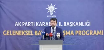 AK Parti Genel Sekreter Yardımcısı Şahin'den 'yeni anayasa' ve 'terörsüz Türkiye' açıklaması