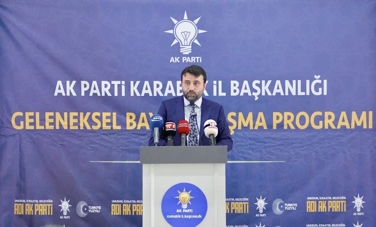AK Parti Genel Sekreter Yardımcısı Şahin'den 'yeni anayasa' ve 'terörsüz Türkiye' açıklaması