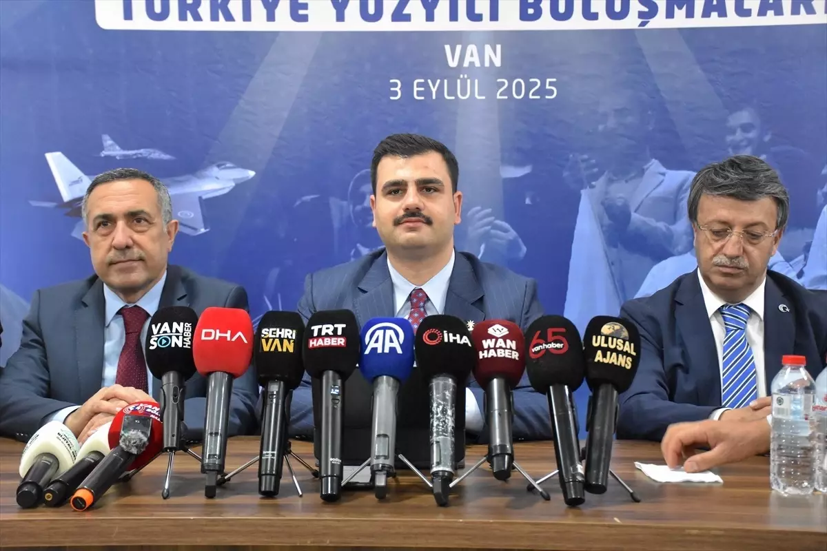 AK Parti Genel Sekreteri İnan, Van'da 'Türkiye Yüzyılı Buluşmaları' programında konuştu Açıklaması