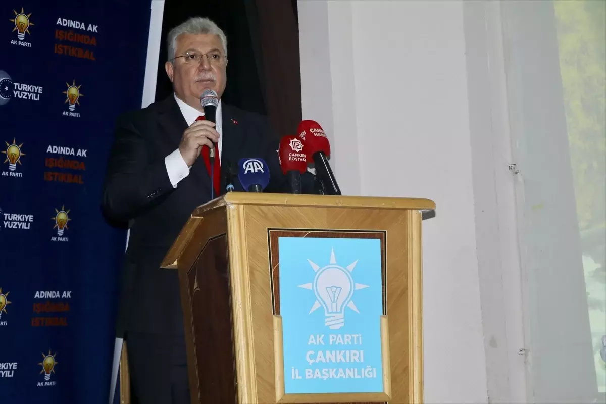 AK Parti Grup Başkanvekili Akbaşoğlu Çankırı'da konuştu Açıklaması