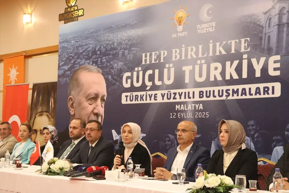 AK Parti Grup Başkanvekili Usta, Malatya'da 'Türkiye Yüzyılı Buluşmaları'na katıldı Açıklaması