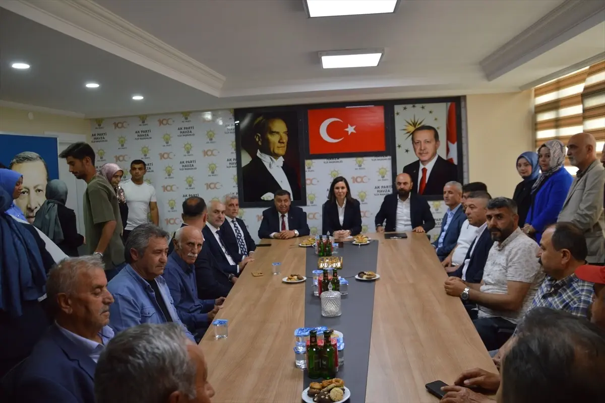 AK Parti Havza İlçe Başkanlığı'nda Kurban Bayramı Programı