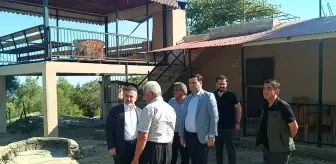Tamer Dağlı, Orman Yangınından Etkilenen Vatandaşları Ziyaret Etti