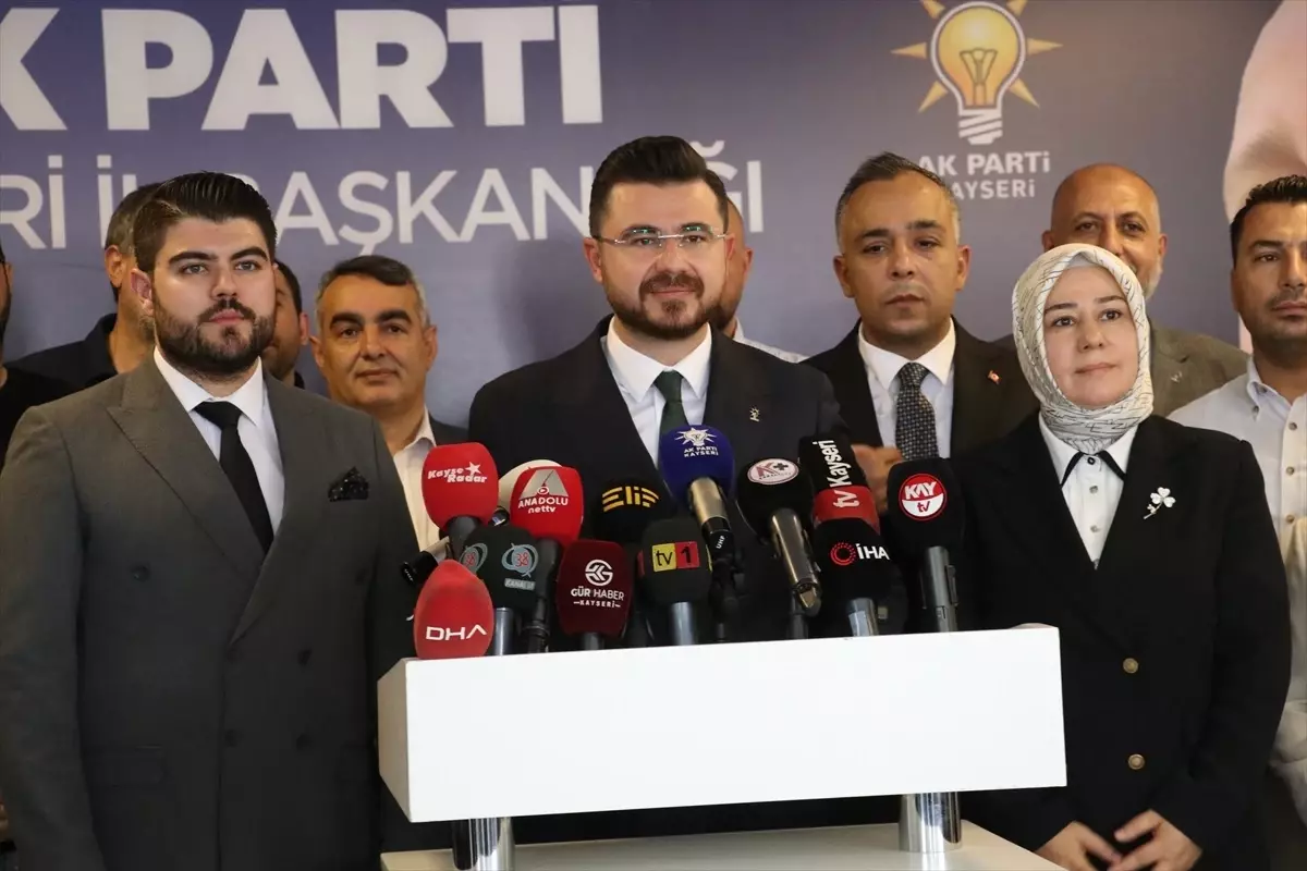AK Parti İl Başkanı Okandan, gündemi değerlendirdi