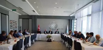 AK Parti İl Başkanı İnşaat Sektörü Sorunlarını Görüştü