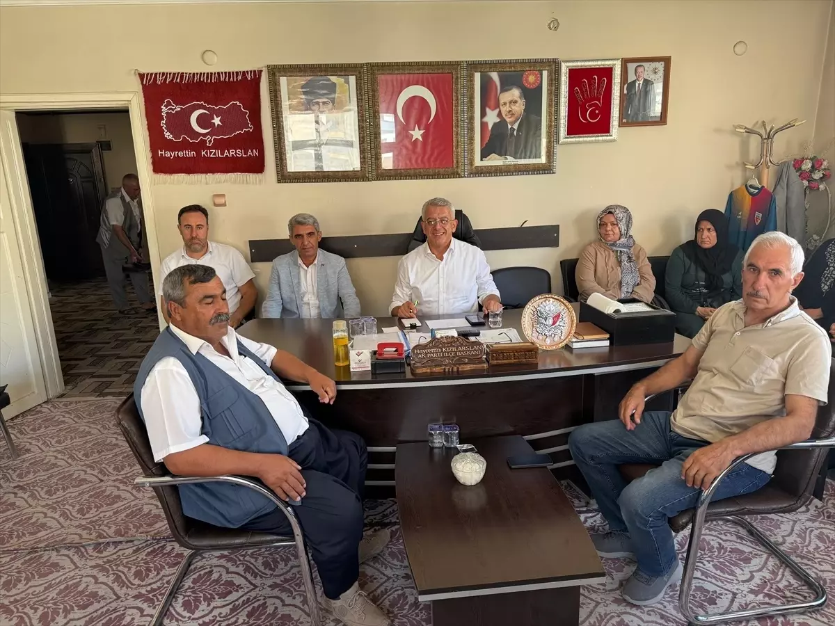 Milletvekili Ahmet Ersagun Yüce Çermik'te Ziyaretlerde Bulundu