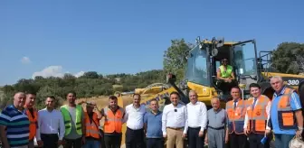 Murat Baybatur, Demirci'de Ziyaretlerde Bulundu