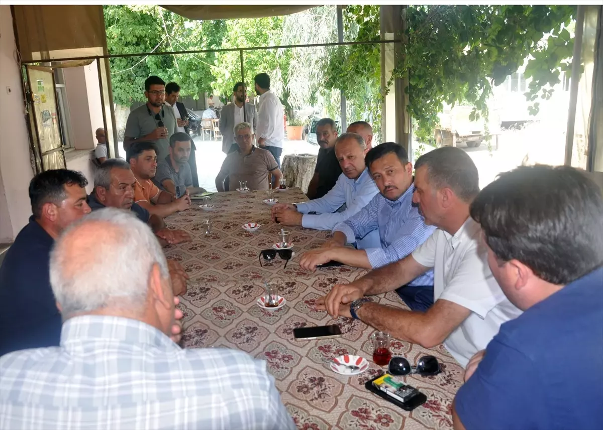 AK Parti Üyesi Hamza Dağ, Ödemiş'teki Yangın Bölgesini Ziyaret Etti
