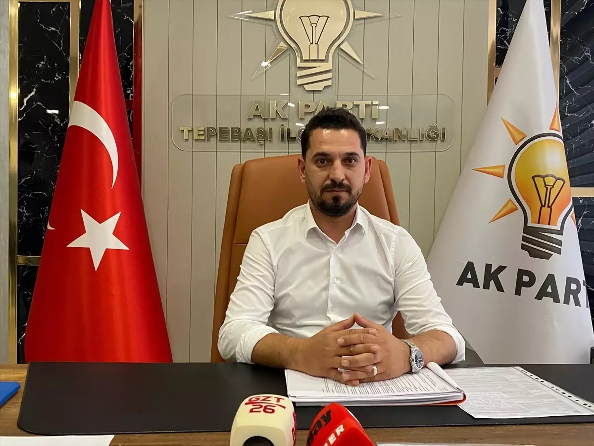 AK Parti Tepebaşı İlçe Başkanından Dergi Tepkisi