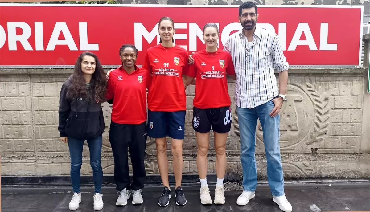 Melikgazi Kayseri Basketbol'un Yeni Transferleri Sağlık Kontrolünden Geçti