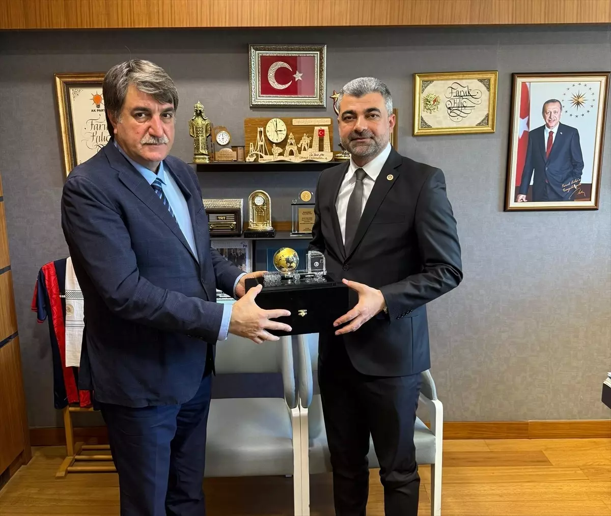 AK Parti Mardin Milletvekili Faruk Kılıç'tan Irak Meclis Başkanı İle Verimli Görüşme