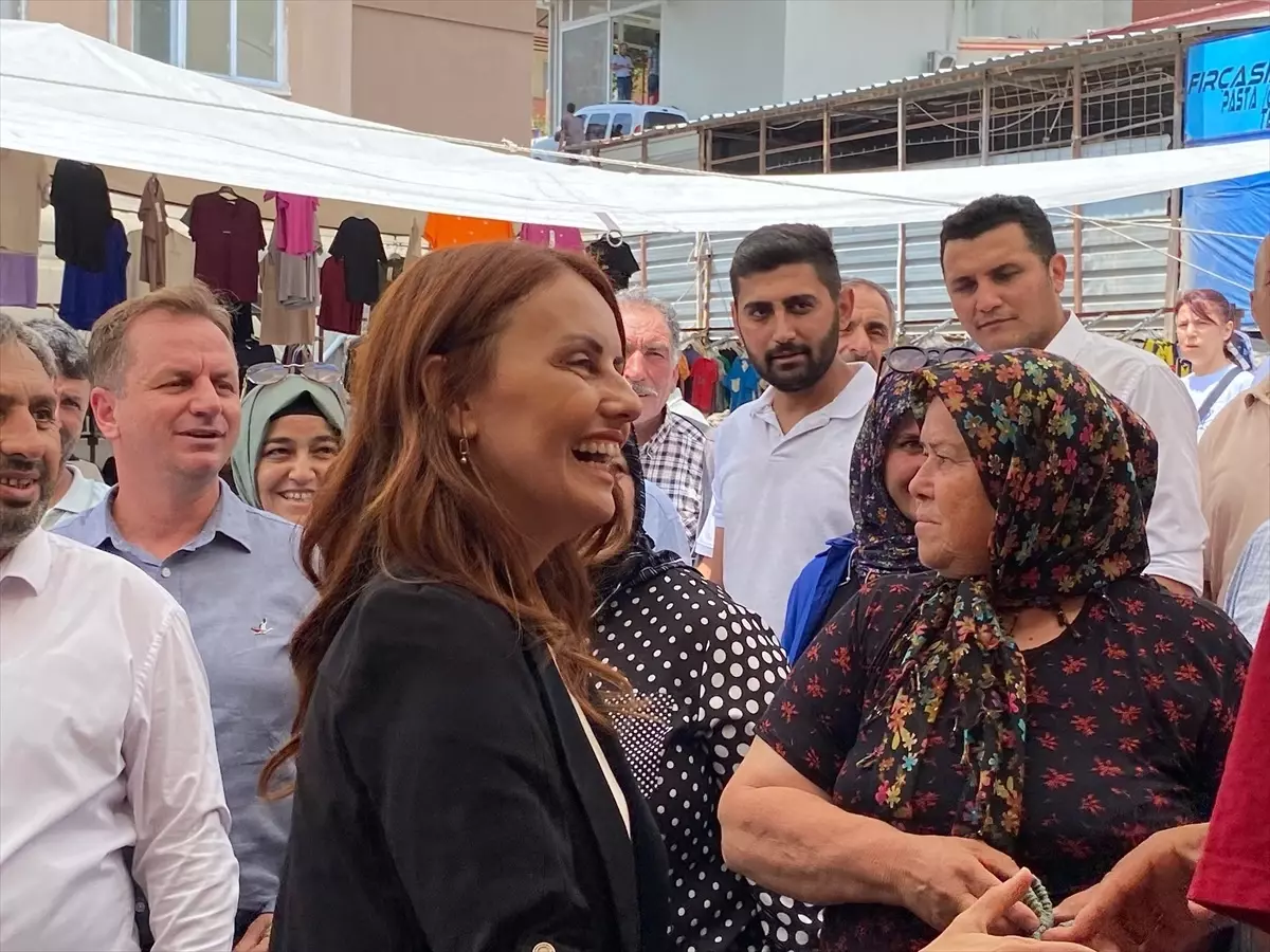 Havva Sibel Söylemez, Gülnar'da Vatandaşlarla Buluştu