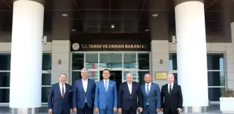 AK Parti Milletvekili Ayhan Gider Biga Heyeti ile Bakanlık Ziyaretleri Gerçekleştirdi