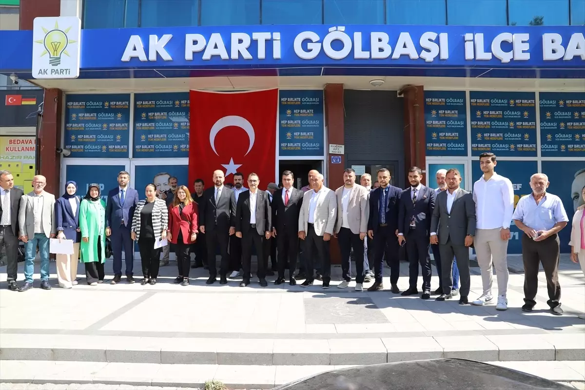 AK Partili Milletvekillerinden Gölbaşı'nda Ziyaretler ve Taziye
