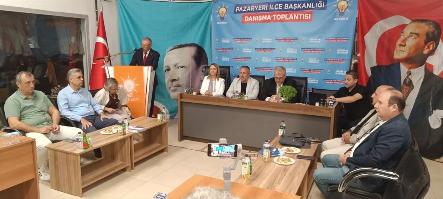 AK Parti Pazaryeri İlçe Danışma Toplantısı Gerçekleşti
