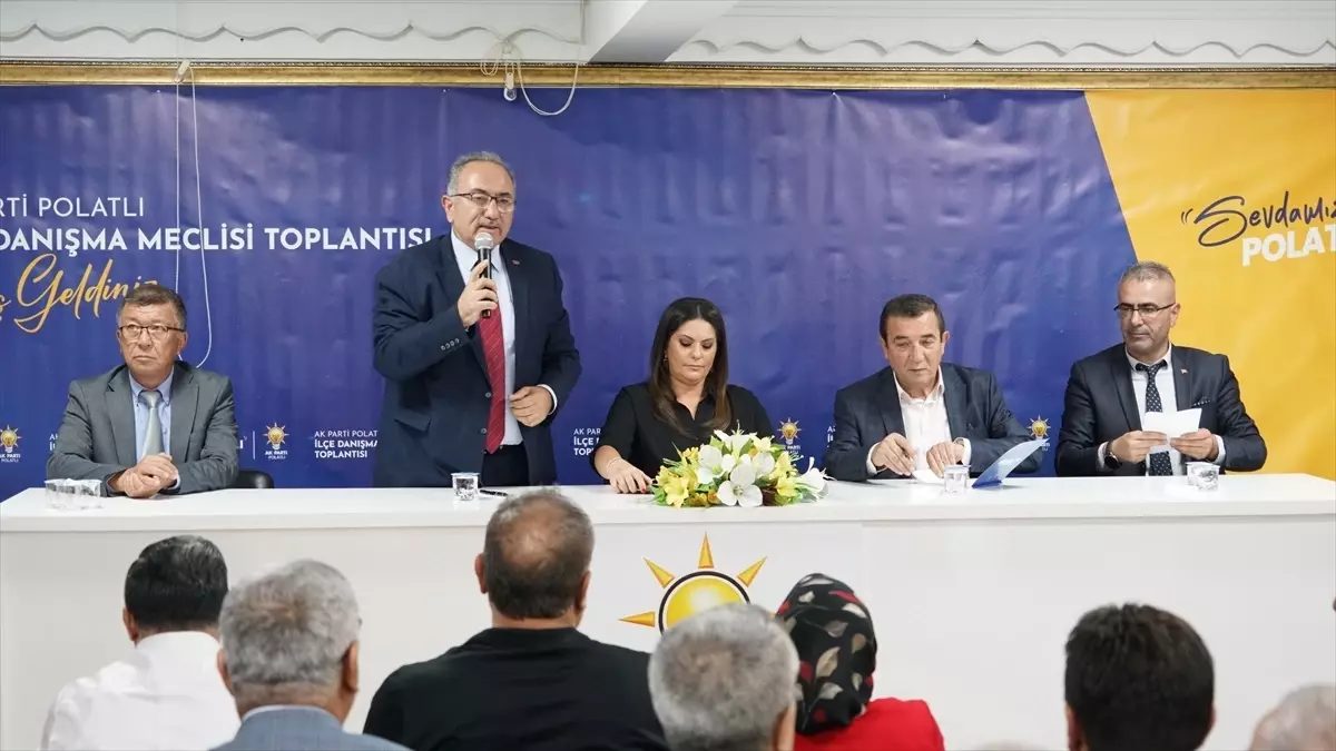 AK Parti Polatlı Toplantısı Yapıldı