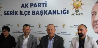 AK Parti Serik İlçe Teşkilatı Kurban Bayramı'nı Kutladı