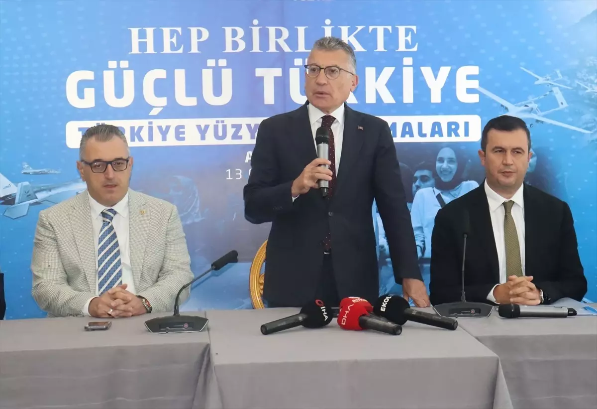 AK Parti TBMM Grup Başkanı Güler, Amasya'da konuştu Açıklaması