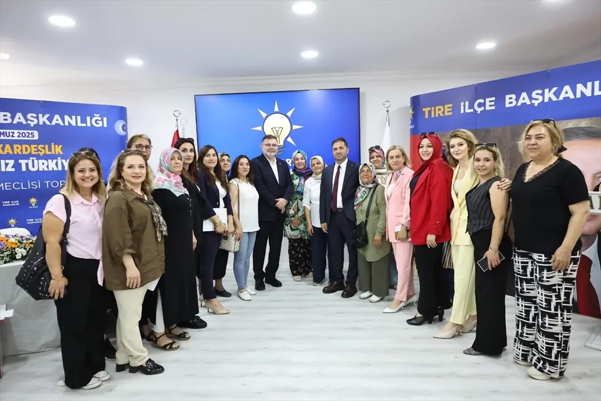 AK Parti Tire İlçe Başkanlığı Danışma Meclisi Toplantısı Gerçekleştirildi