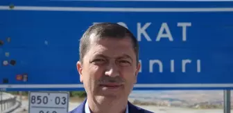 AK Parti Tokat Milletvekili Arslan, tünel planlanan Tokat-Sivas kara yolunda incelemede bulundu