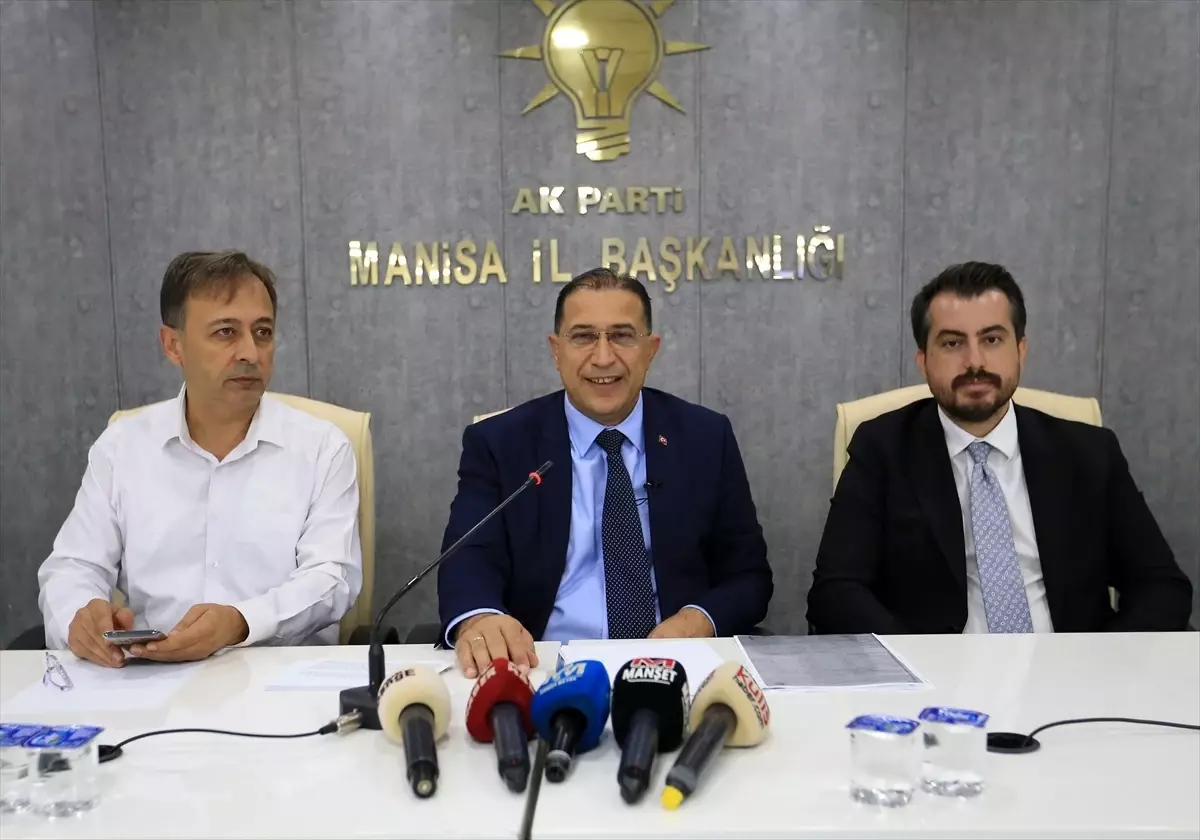 AK Parti Manisa İl Başkanı'ndan CHP İddialarına Yanıt