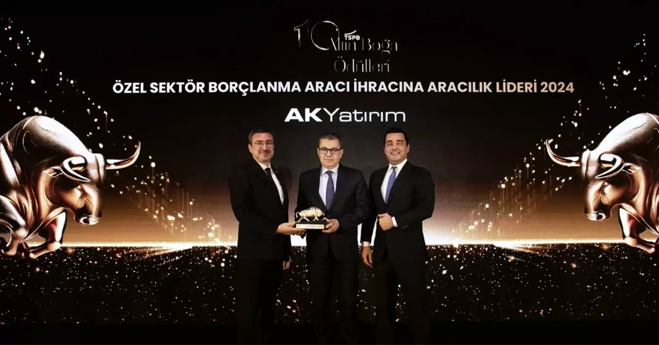 Ak Yatırım, Altın Boğa Ödülleri'nde İki Kategoride Ödül Kazandı