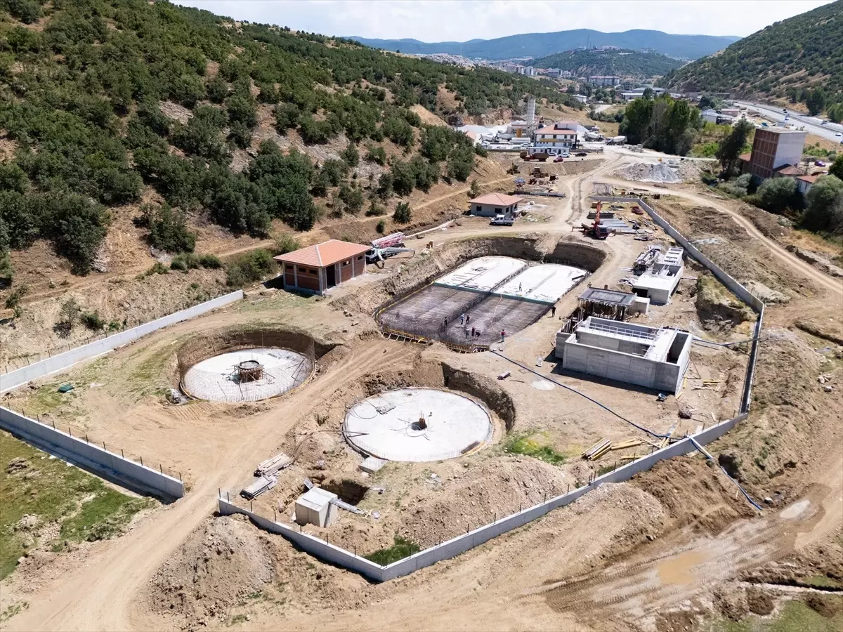Akdağmadeni'nde Modern Atık Su Arıtma Tesisi İnşaatı Devam Ediyor