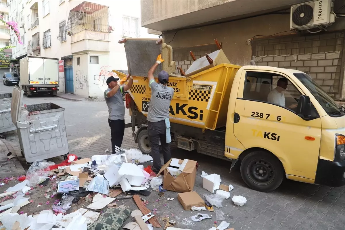 Mersin'de Mobilya ve Tekstil Atıkları Kontrol Altına Alınıyor