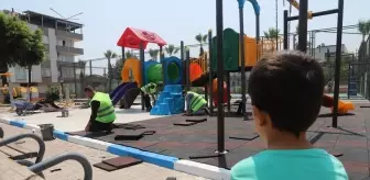 Mersin'de Oyun ve Egzersiz Parklarında Yenileme Çalışmaları Başlatıldı
