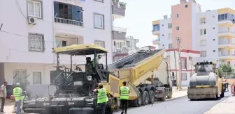 Mersin Akdeniz'de Kaldırım ve Asfalt Yenileme Çalışmaları Başladı