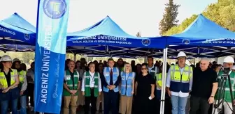 Akdeniz Üniversitesinin yeni hastane binası için temel atma töreni yapıldı