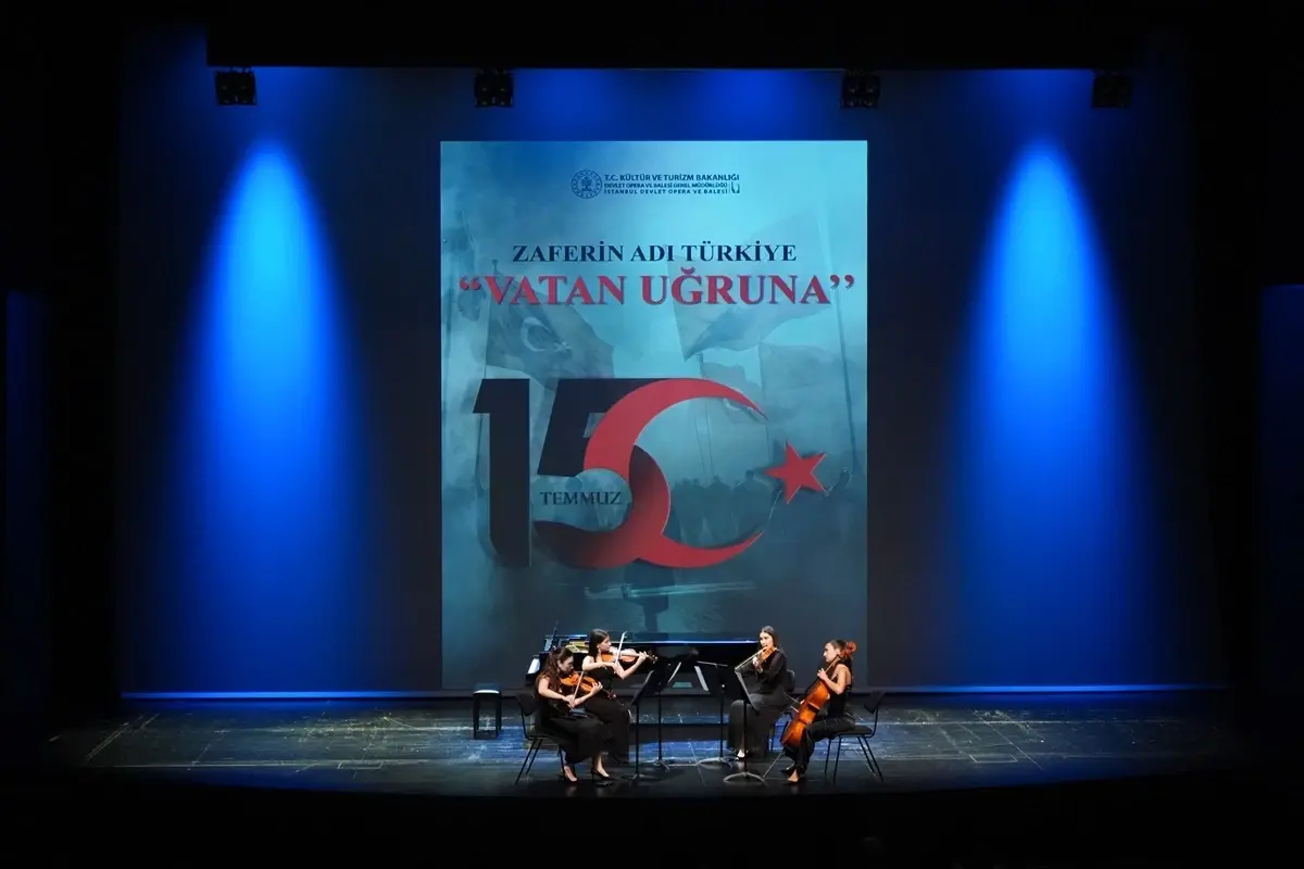 İstanbul Devlet Opera ve Balesi'nden 15 Temmuz'a Özel Konser