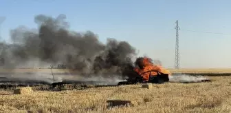 Aksaray'da Otomobil Yangını: 10 Bin Dekar Arazi Küle Döndü
