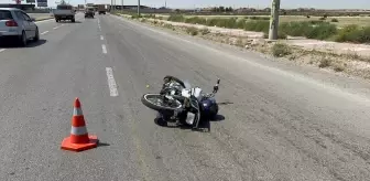 Aksaray'da Motosiklet Kazası: Polis Memuru Yaralandı