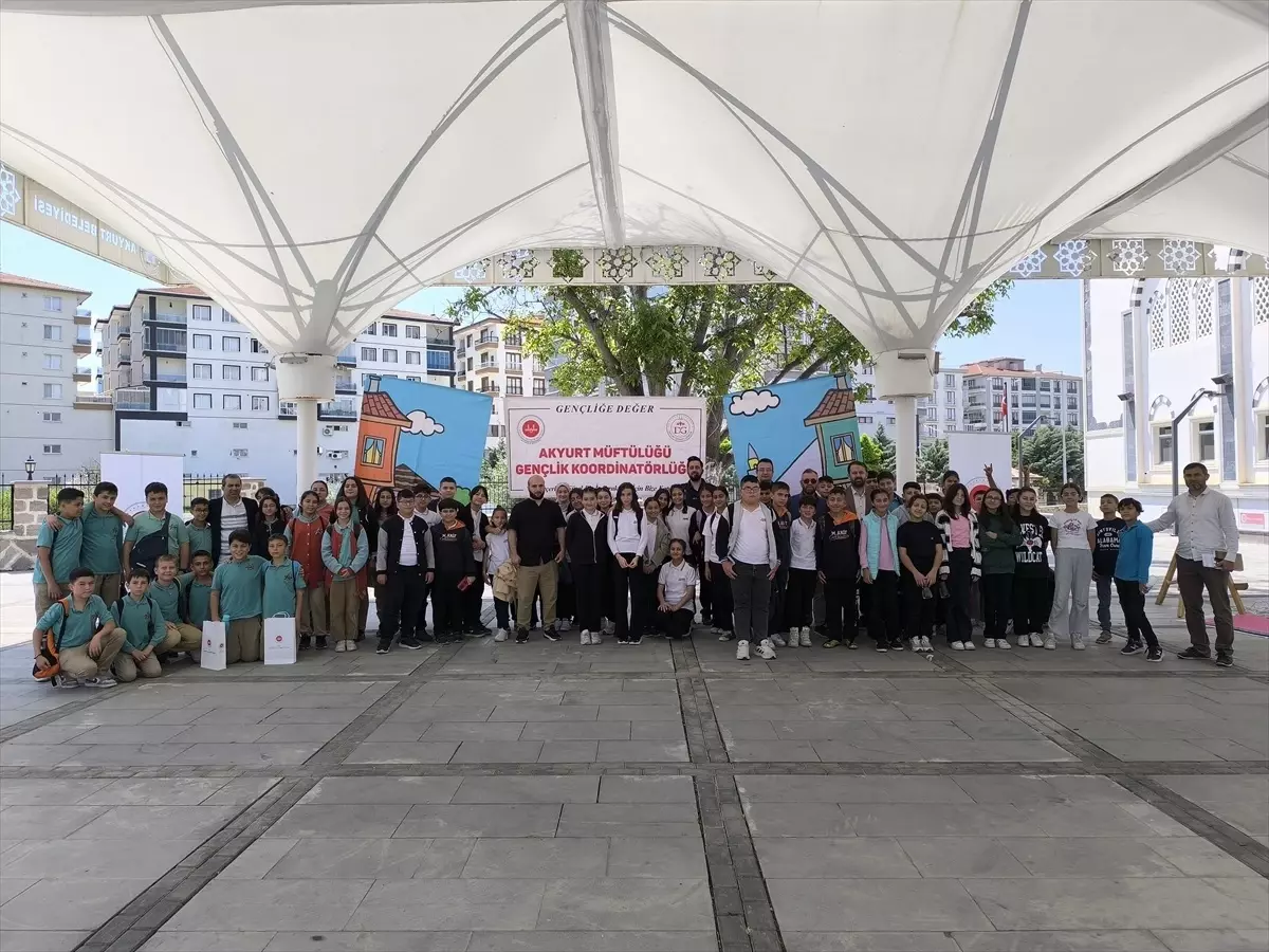 Akyurt'ta ÇEDES Projesi Kapsamında Öğrencilere Değerler Odaklı Etkinlik Düzenlendi