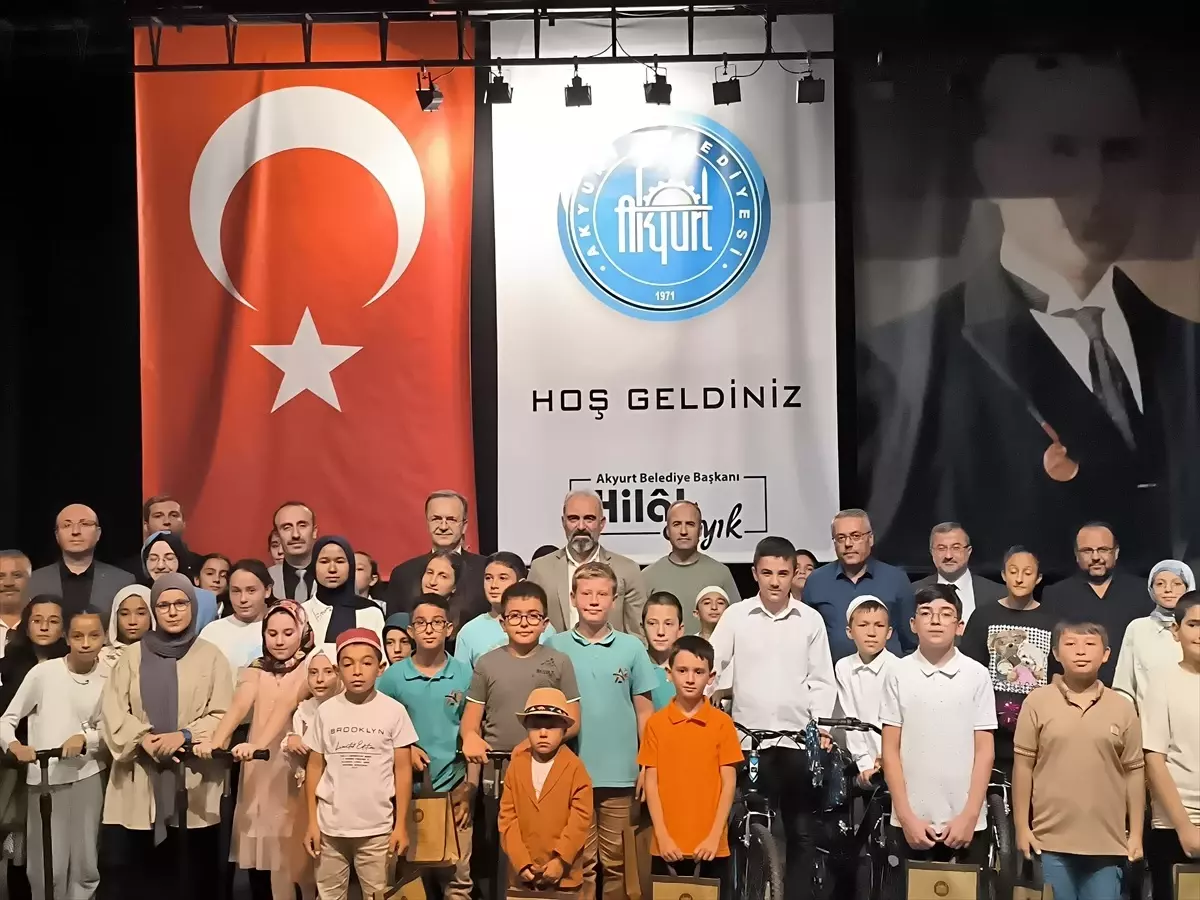 Akyurt'ta Mevlid-i Nebi Haftası Etkinlikleri Düzenlendi