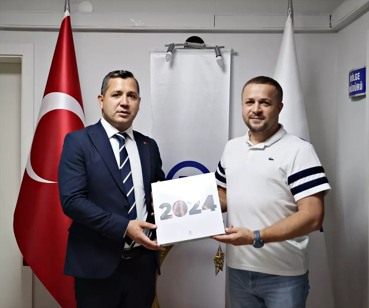 Başkan Özdemir, AA Samsun Bölge Müdürü Demir'i Ziyaret Etti