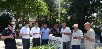 Alaçam'da 15 Temmuz şehitlerinin kabirleri ve ailelerine ziyaret
