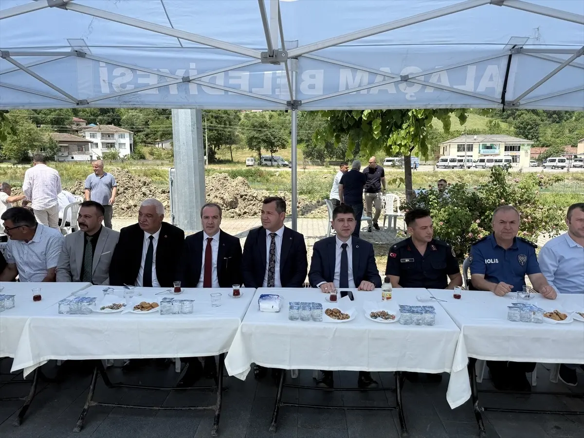 Samsun'un Alaçam İlçesinde Kurban Bayramı Bayramlaşma Programı Düzenlendi