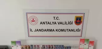 Alanya'da Kaçak Ürün Operasyonu: Elektronik Sigaralar ve Kaçak Sigara Ele Geçirildi
