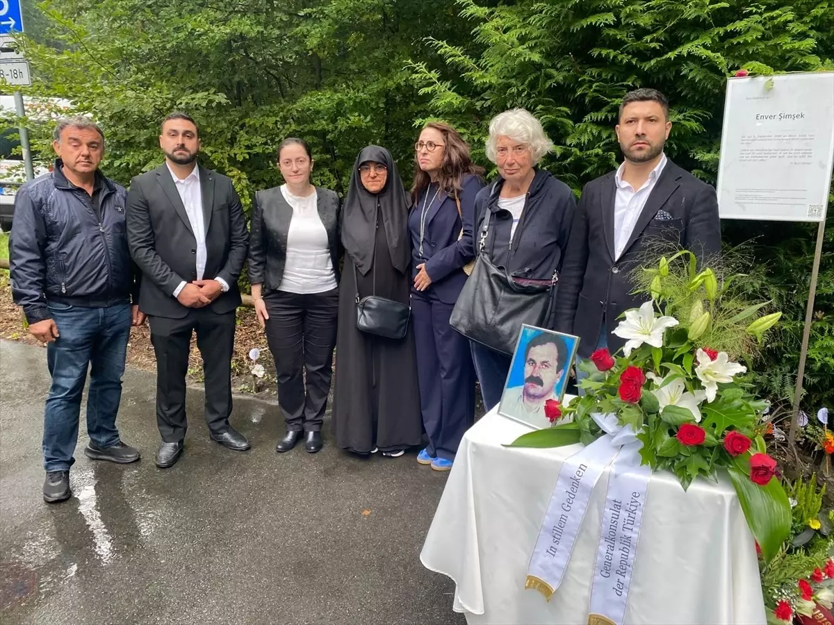 Nürnberg'de NSU Terörüne Kurban Giden Enver Şimşek Anıldı