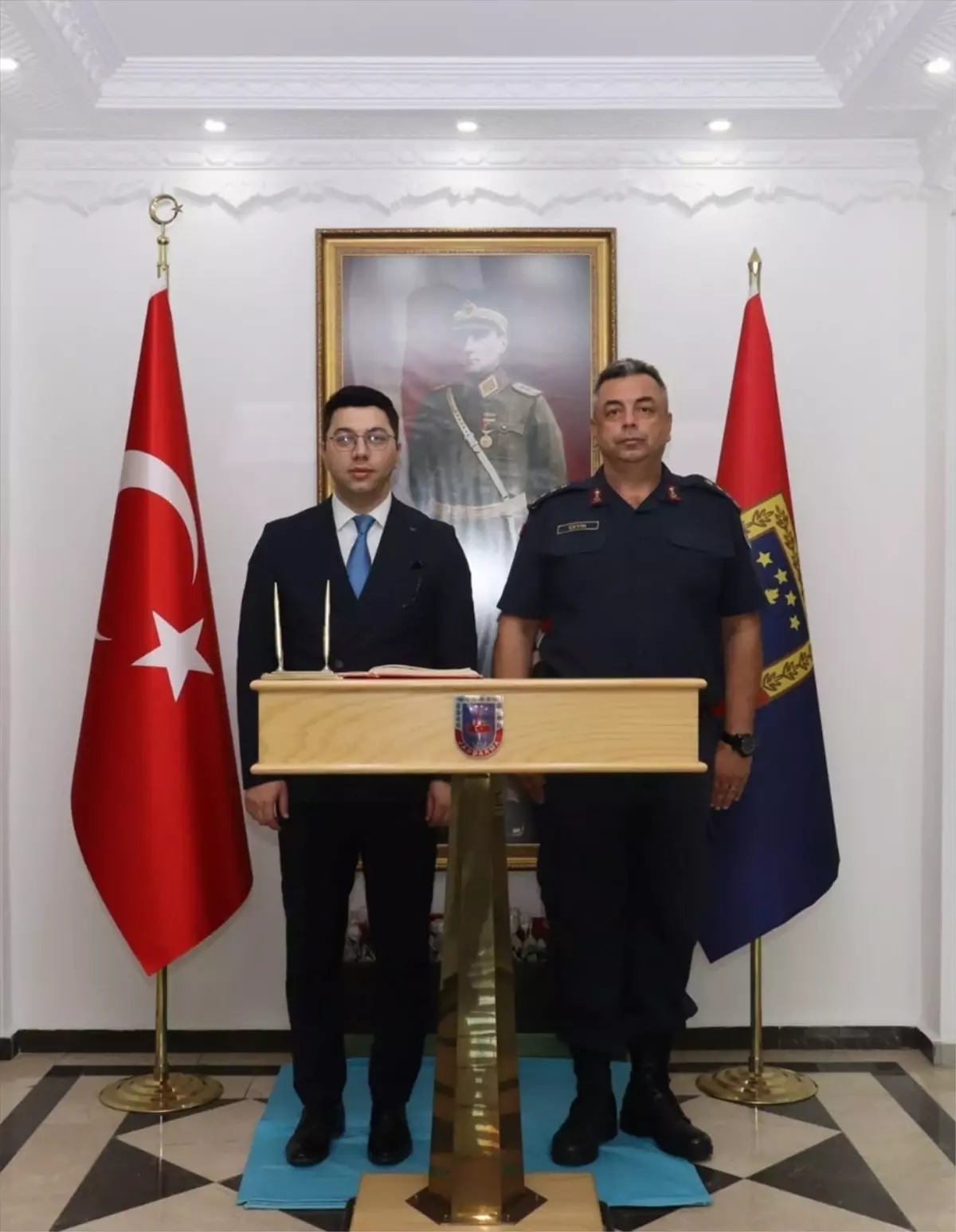 Almus Kaymakamı, Tokat İl Jandarma Komutanı'nı Ziyaret Etti