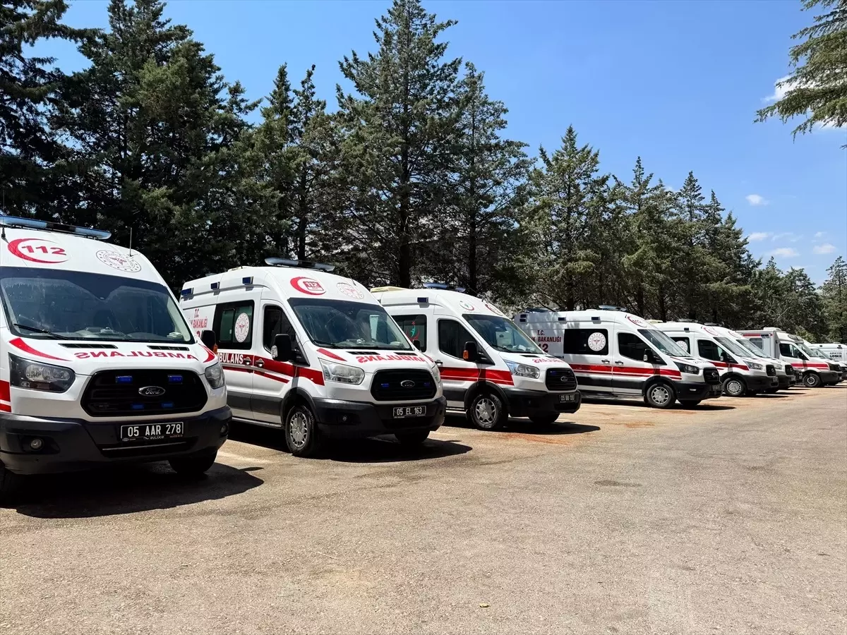 Amasya 112 Acil Sağlık Hizmetleri Yılın İlk Yarısında 23 Bin Vakaya Müdahale Etti