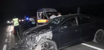 Amasya'da Otomobil Kazasında 5 Kişi Yaralandı