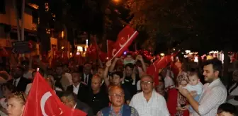 Amasya'da Zafer Bayramı Fener Alayı Yürüyüşü Düzenlendi