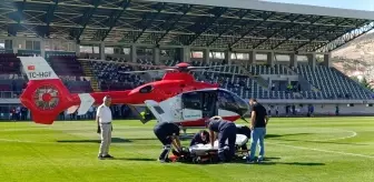 Kalp Krizi Geçiren Hasta Ambulans Helikopterle Sevk Edildi