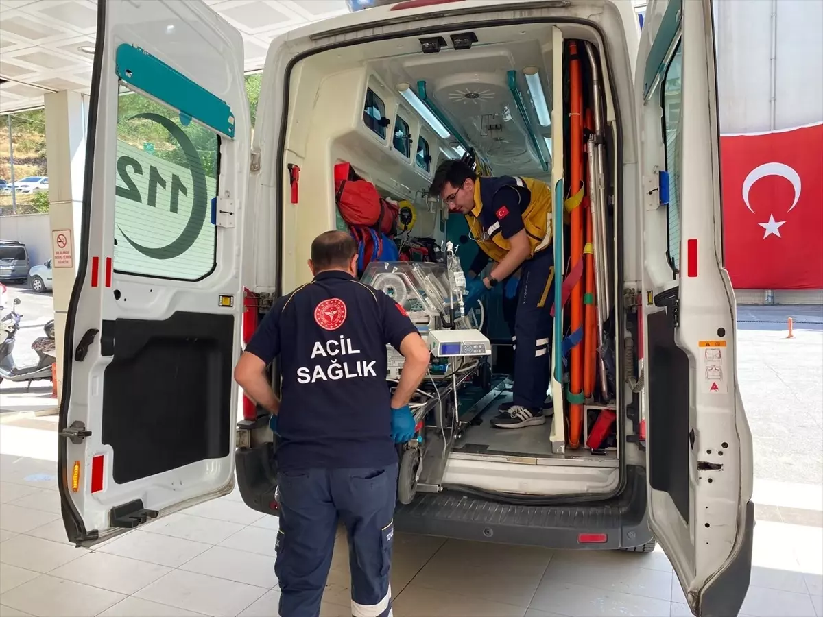 Prematüre Bebek Ambulans Helikopterle Ankara'ya Sevk Edildi