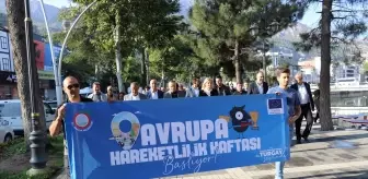 Amasya'da Avrupa Hareketlilik Haftası Kapsamında Sessiz Yürüyüş Düzenlendi